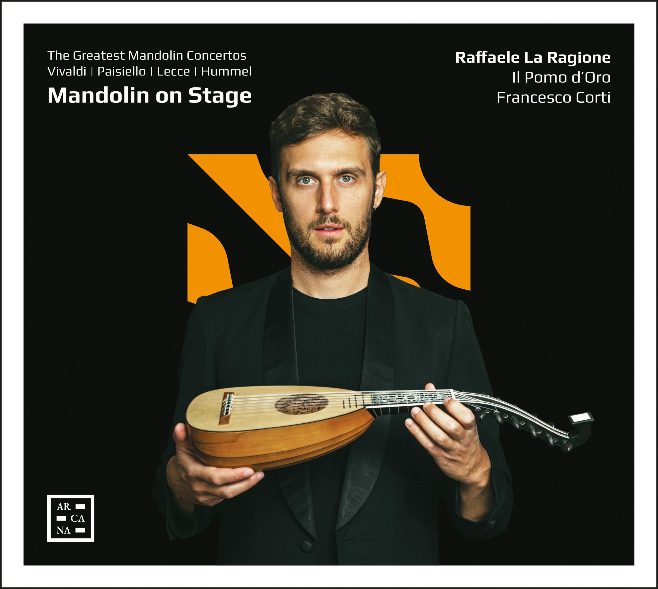 mandolin on stage - raffaele la ragione